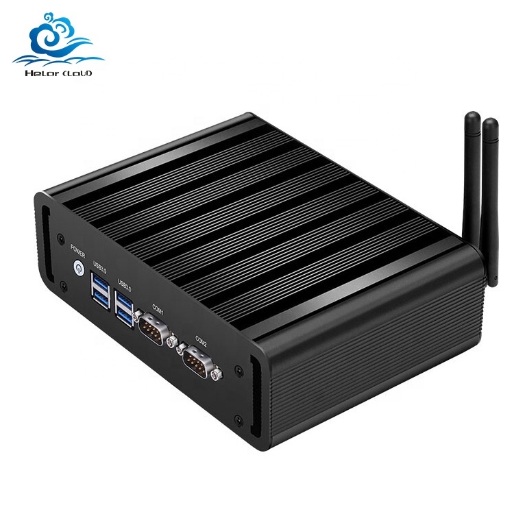 China Industrial Mini PC with Intel Core i5-5200U Processor DDR3L RAM and mSATA SSD Barebone System Computer factory