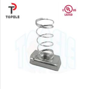 China Metal Channel Stainless Steel Long Spring Nut Hot DIP Galvanized Electroplate factory