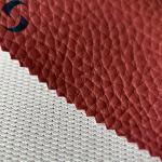 0.8mm Thickness Synthetic Leather Fabric 100% Polyester Knitted