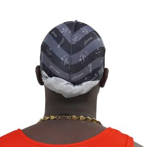 China Custom Logo Silk Polyester Soft Design Durag factory