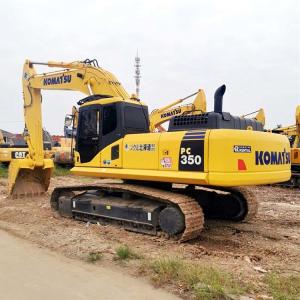 China Used Large Excavators PC350-7 Komatsu 35 Ton Excavator With 6D114E Engine factory