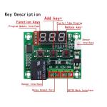 W1209 Thermostat Digital Thermometer Controller 1 10A relay DC12V