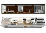 Topshaw 2020 Customize Fast Install Prefab House Shipping Container Home 40 feet