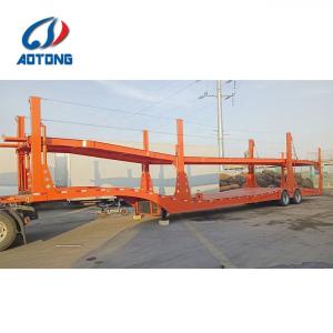China 2 Axle 3 Axle 30Ton Load 6/8/10 Units Cars Transport Car Carrier Semi Hauler Trailer factory