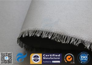 China 0.45mm PU Coated Fiberglass Fabric Cloth For Welding Spatter Sparks Protection factory