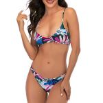 Luxury Polyester Swim Suit Sexy 2 Piece Bathing Suits Bikini Letter Print