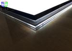 Eco Friendly Framless 24 X 36 Light Box Beer Advertisement , Crystal Light Box