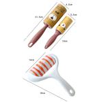 Plastic Handle Cloth Cleaning Disposible Lint Roller