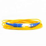 12 Core OM3 Ribbon Cable MPO To LC Fiber Optic Patch Cord