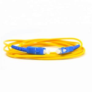 China FTTH Jumper SC/UPC To SC/UPC 1 Cord Single Mode Fiber Patch Cord factory