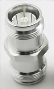 China 4.3-10 adapter 4.3-10 female to 4.3-10 female low price high quality all brass 50ohm factory
