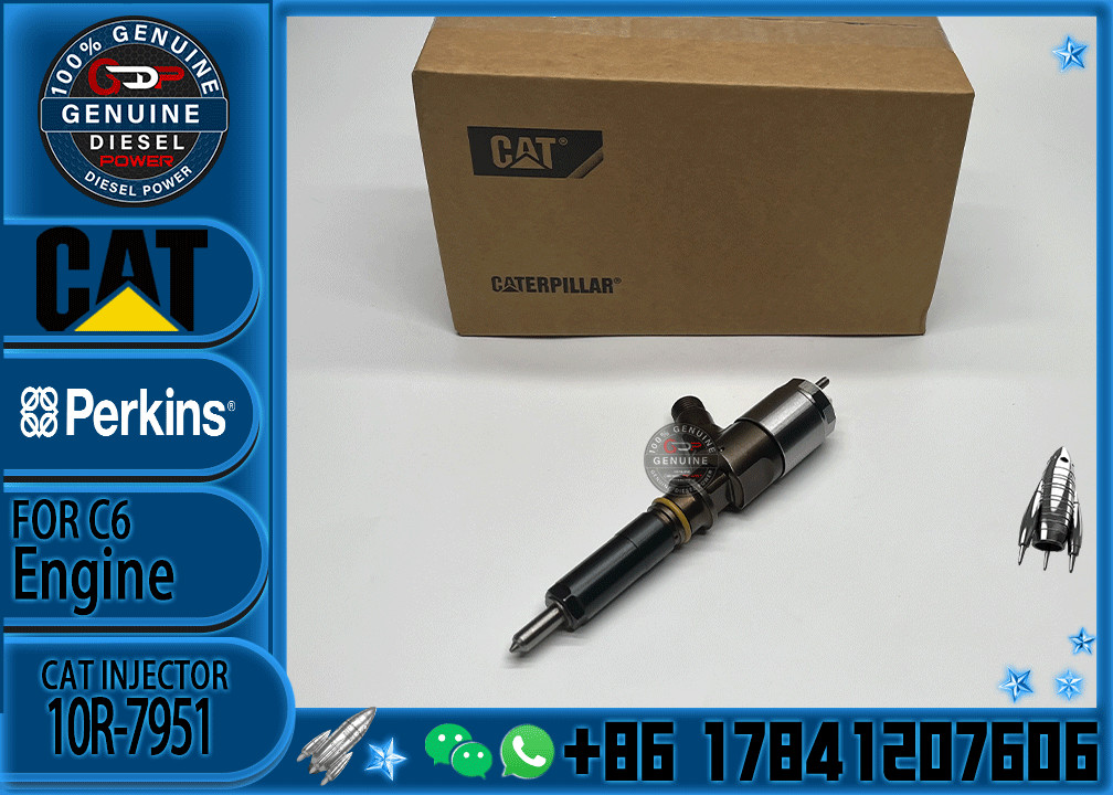 Factory Direct Supply New 326-4756 10R-7951 32F61-00014 CAT Injector For C4.2 C6.4 Engine With one Year Warrant