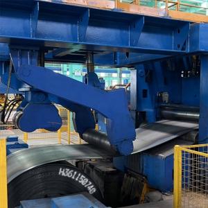China Multifunctional Coil Straightening Machine for Leveling and Shearing of 8-16mm Plates factory