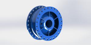 China Ductile Iron Non Slam Check Valve With Diffuser Dynamic Design factory