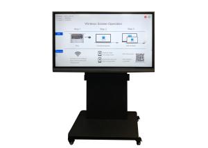 Brightness 350cd/m2  LCD Interactive Touch Screen