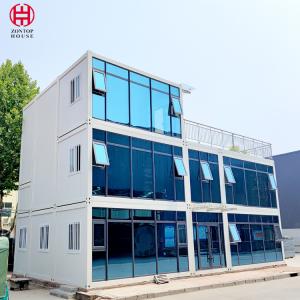 China Zontop Ready Modern Easy Assemble Resort 2 Room Prefabricated Steel Modular Container Prefab Houses Homes factory