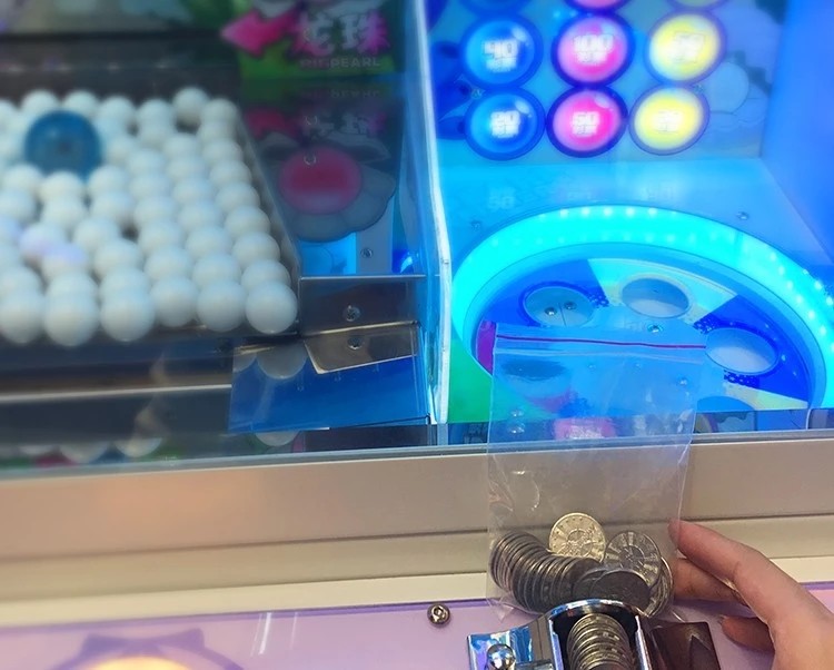 Ocean Elf Video Redemption Arcade Machines Coin Operated Pearl Fisher Ball Pusher