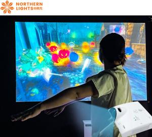 China 3D Projection Interactive Projection Machine Warrior Children'S Entertainment factory