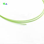 Lemon Green FTTH PVC LSZH LC Fiber Optic Patch Cord OM5 Fiber Pigtail
