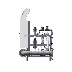 Hydroponics Automated Fertigation Control System For Multi Span Agricultural