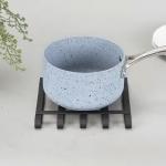 Black Powder Coated Square Shape Top Fancy Metal Trivet Home Decorative Iron