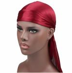 360 Waves Silk Durag Headcover Custom Logo Velvet Wave Cap