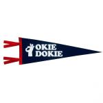 Silk screen printing Colorful Triangle Banner
