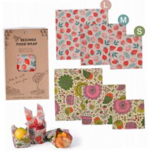 China Waterproof 7&quot;X8&quot; Fresh Keeping Eco Beeswax Food Wrap factory