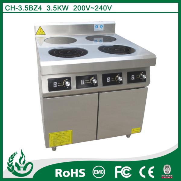 Durable 4 Burner Induction Stove Professional Electric Kitchen Equipment four