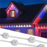 RGBW Waterproof Eave Point Lights 25mm Diameter 1.5W for Outdoor House Permanent