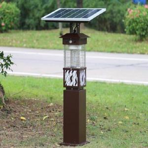China Outdoor Using Solar Rechargeable Mosquito Killer Garden Light factory