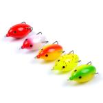 5 Colors 5.50CM/12.20g Frog Lure Mullet Snakehead Fish Soft Bait Fishing Lure