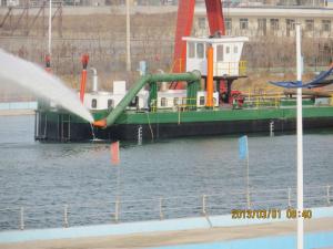 China 6 inch small river channel sand pumping gold selection jet suction dredger with low price factory