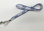 White color silk screen printing Lanyards with Fast Shipping for promotional