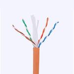 Cat6a 1000 Ft Ethernet Lan Cables 23AWG 0.58mm Solid Copper 500Mzh PVC LSZH