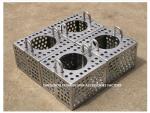 Jis F7206 5k-50a Stainless Steel Mesh Rose Box Strainers For Water Tank Suction