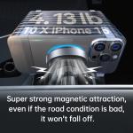 Wireless Magsafe Car Charger Convenient Phone Holder Easy Installation