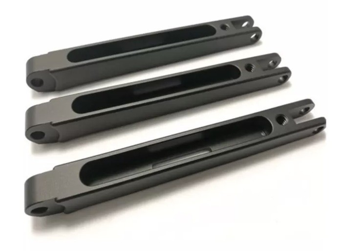 Black Anodized Aluminum Turned Parts For Quick Release Tripod ODM