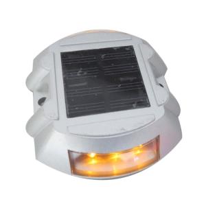 China 100*100*20mm Aluminum Solar Flashing LED Road Stud for Pedestrian Crossings factory