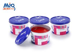 China PVC Card UV Offset Ink Brightly Colored , 120 000 ± 20 000 CPS Ink Viscosity factory
