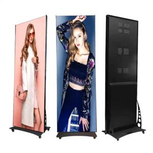China P1.8 P2 P2.5 P1.5 LED Poster Display Waterproof Outdoor and Indoor Advertising factory
