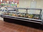 Multiscene Meat Deli Display Cooler Anticorrosive Double Temperature