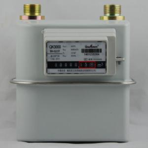 China Mechanical Diaphragm Flow Meter 2.5m3/H High Accuracy For Domestic House Gas factory