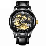 Transparent Diamond Alloy Quartz Wrist Watch Mechanical 100g Weight