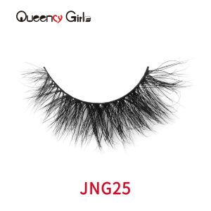 China Super Soft Real Siberian Natural Mink Lashes With Customized Box factory