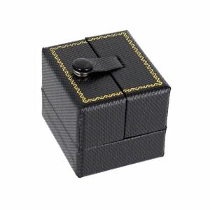 China High End Custom Jewelry Packaging Boxes , Ring Storage Box PU Material Durable factory