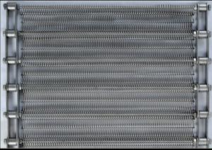 China Horseshoe Shape Flexible Conveyor Belt Flattened Wire Transport Lightweight factory
