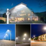 Bridgelux Lithium Solar Street Light All In One Outdoor 500w 1000w Solar LED
