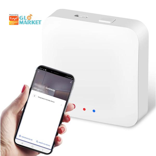 Glomarket Tuya Zigbee 3.0 Hub Gaterway Alexa Google Smart Home Bridge Wireless
