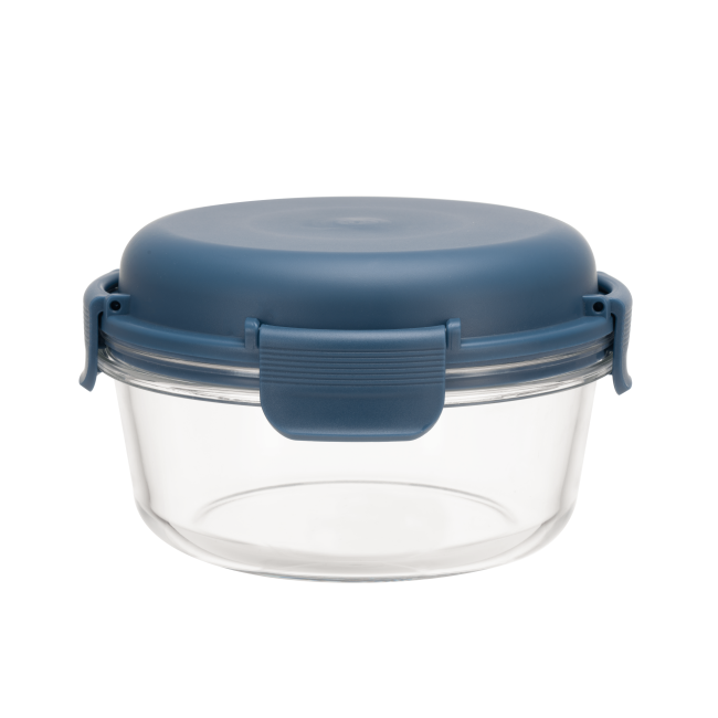 Stackable Borosilicate Glass Lunch Box Microwave Safe Glass Food Lunch